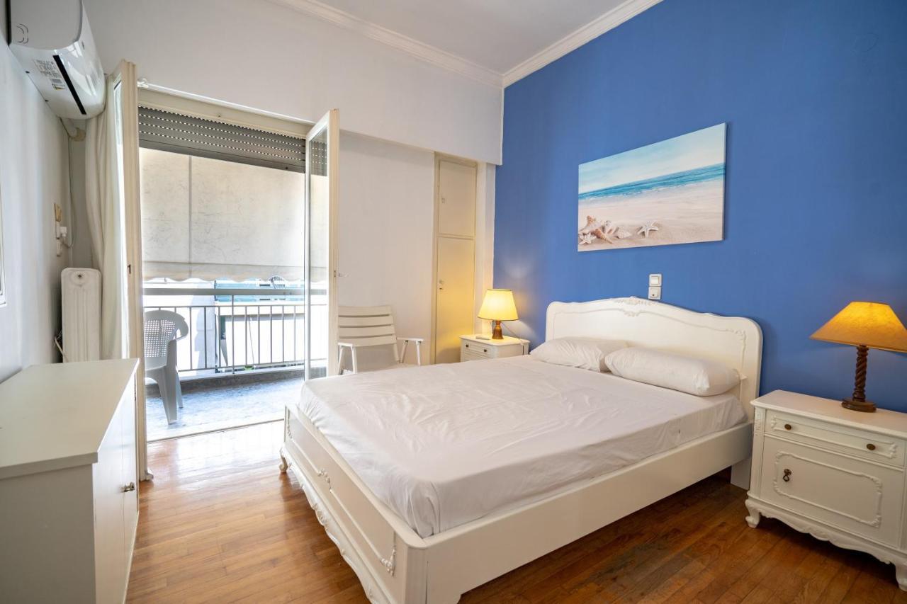 Larissa Station Metro St. 2 Bedrooms 3 Pers. Flat Atina Dış mekan fotoğraf