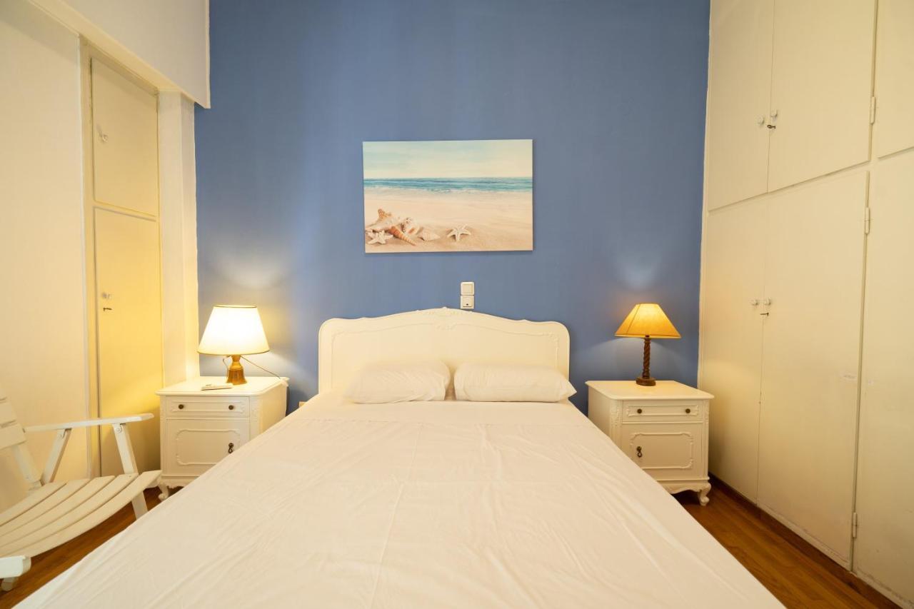 Larissa Station Metro St. 2 Bedrooms 3 Pers. Flat Atina Dış mekan fotoğraf